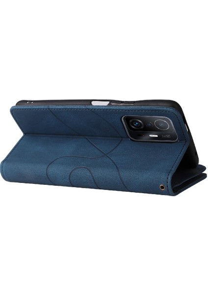 Xiaomi 11T/11T Pro Dokuz Kart Yuvaları Fermuar Cüzdan Tarzı Kickstand (Yurt Dışından)
