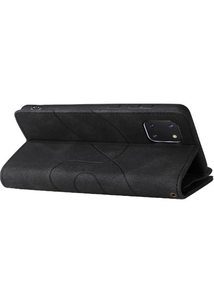 Samsung Galaxy Not 10 Lite Için Kılıf Kart Yuvası Standı ile Dokuz Kart Yuvaları (Yurt Dışından)