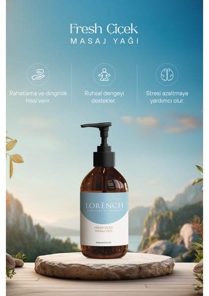 Fresh Çiçek Aromaterapötik Masaj Yağı 250 ml fiyatları