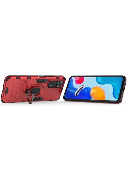 Xiaomi Redmi Için Not 11 4g 360 &deg; Dönen Halka Darbeye Kapak Damla (Yurt Dışından)