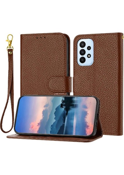 Telefon Kılıfı Için Samsung Galaxy A53 5g Flip Folio Pu Deri Kart Yuvaları (Yurt Dışından)