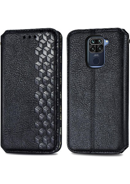 Xıaomı Redmi Not 9 Için Kılıf Moda Tasarım Kapak Çevirin Cüzdan Fonksiyonu (Yurt Dışından)