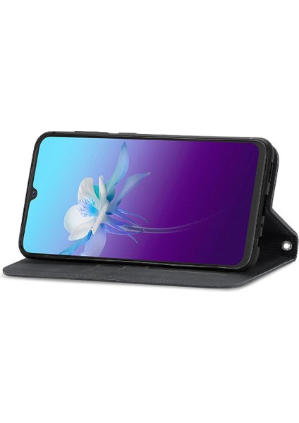 Vivo V20 2021 Fermuar Cüzdan Basit Iş Kordon Deri Kılıf (Yurt Dışından) modelleri