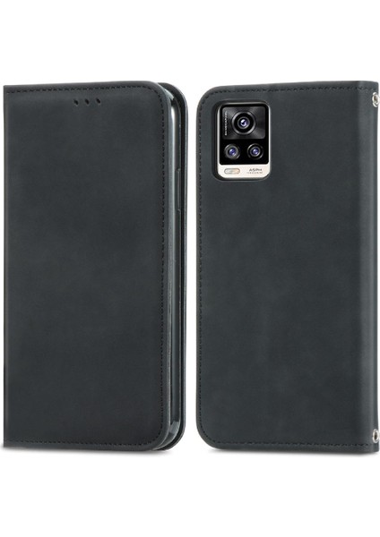 Vivo V20 2021 Fermuar Cüzdan Basit Iş Kordon Deri Kılıf (Yurt Dışından) indirimleri