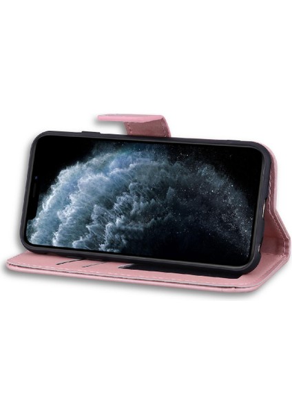 IPhone 11 Için Flip Case Pro Max Deri Kılıf Darbeye Basit Iş (Yurt Dışından)