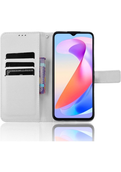 Onur X6A 4g Kickstand Kapak Manyetik Cüzdan Kart Tutucu Için Kılıf (Yurt Dışından)