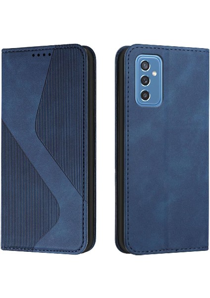 Samsung Galaxy M52 5g Cüzdan Kickstand Pu Deri Manyetik Kart (Yurt Dışından)