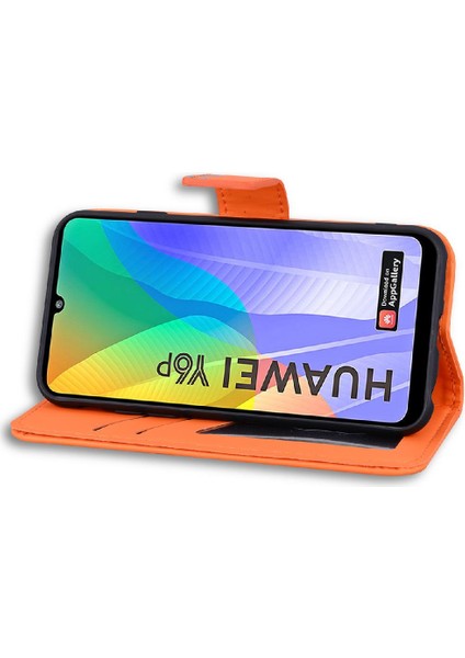Huawei Y6P Flip Kapak Cüzdan Için Flip Case Basit Iş Darbeye (Yurt Dışından) indirimleri