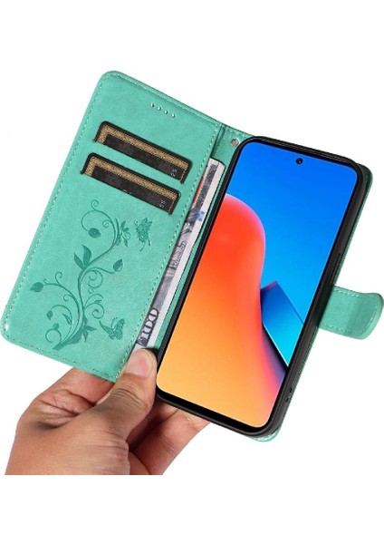 Xiaomi Redmi 12 4g Yüksek Kalite Deri Cüzdan Telefon Kılıfı ve (Yurt Dışından)