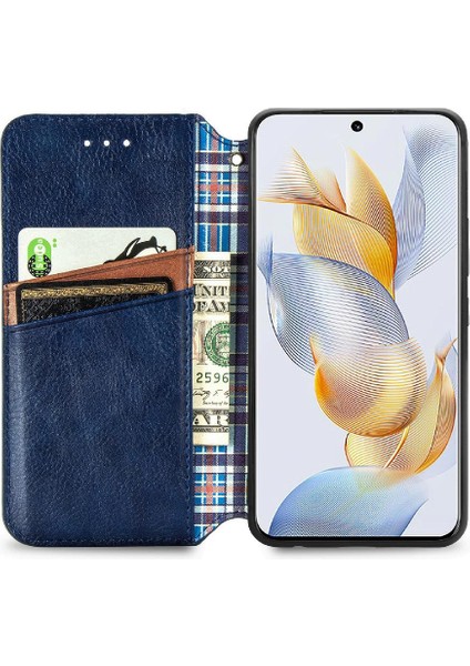 Huawei Onur Için Kılıf 90 5g Cüzdan Fonksiyonu Zarif Iş Moda (Yurt Dışından)