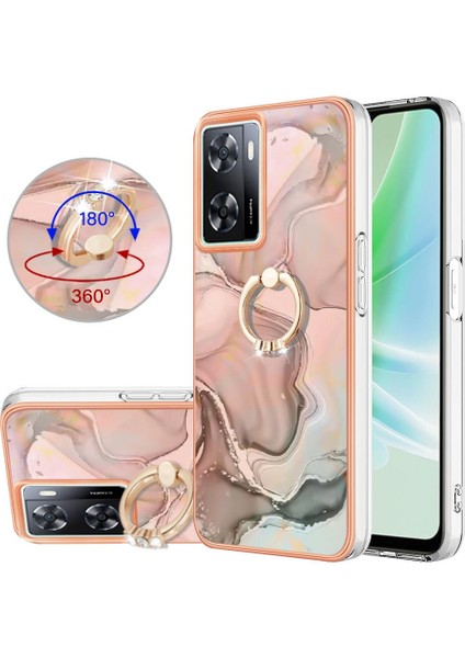 Oneplus Nord N300 5g Mermer Darbeye Tpu Silikon 360 &deg; Halka Için Kılıf (Yurt Dışından) fiyatları