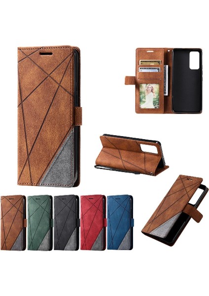 Xiaomi 12 Lite Için Kılıf Kart Tutucu Kickstand Manyetik Darbeye Cüzdan (Yurt Dışından)