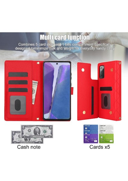 Samsung Galaxy Not 20 Premium Koruma Crossbody Tarzı ile 5 (Yurt Dışından)