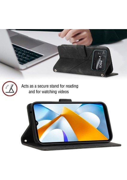 Xiaomi Poco C40 Için Kılıf (Yurt Dışından)