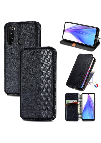 Xıaomı Redmi Not 8t Kılıf Için Kılıf Cüzdan Fonksiyonu Moda Tasarımı (Yurt Dışından)