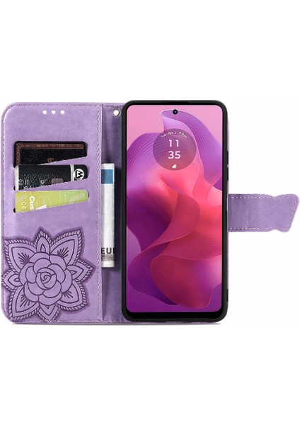 Motorola Moto G24 Kelebek Cüzdan Iş Kanat Çok Renkli (Yurt Dışından) modelleri