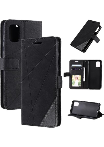 Samsung Galaxy Case Pu Deri Darbeye Dayanıklı Manyetik Kart Tutucu Için Kılıf (Yurt Dışından)