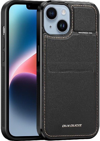 Kickstand Kredi Kartı Sahibi ile IPhone 15 Artı Cüzdan Için Duducase Durumda (Yurt Dışından)