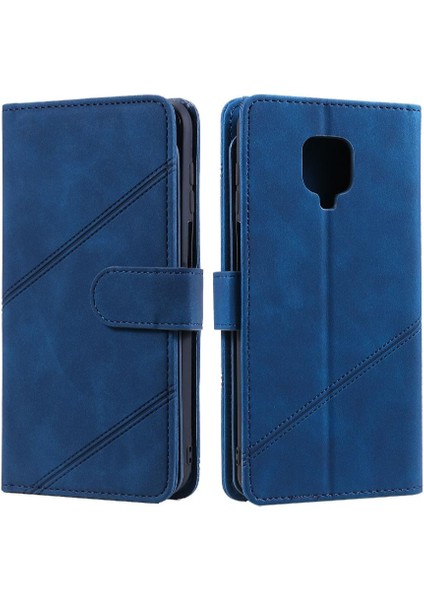 Xiaomi Redmi Not 9s Için Kılıf Cüzdan Çevir Folio Bileklik Manyetik Pu Kart (Yurt Dışından)