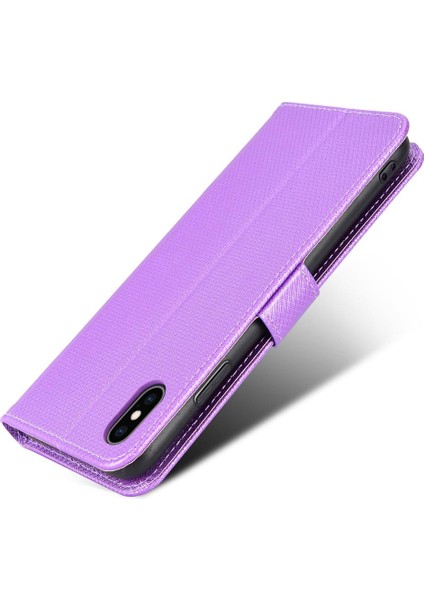 IPhone X/xs Kickstand Kart Tutucu Manyetik Cüzdan Kapağı Için Kılıf (Yurt Dışından)