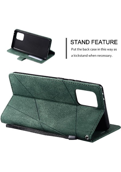 Samsung Galaxy S10 Lite Için Kılıf Pu Deri Darbeye Cüzdan Flip Folio (Yurt Dışından)