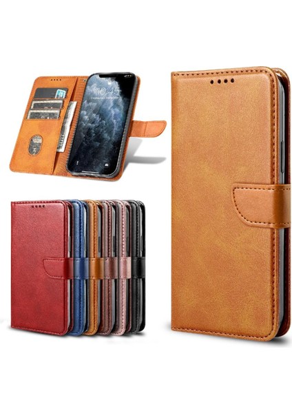 Xiaomi Poco M6 Pro 4g Kart Ekleme Deri Folio Flip Case (Yurt Dışından)