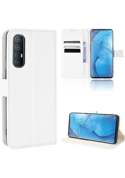 Oppo Oppo 3 Pro Için Kickstand Kapak Manyetik Cüzdan Kart Tutucu (Yurt Dışından)