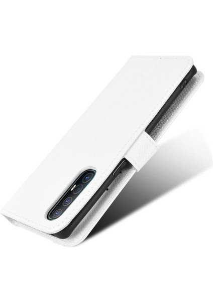 Oppo Oppo 3 Pro Için Kickstand Kapak Manyetik Cüzdan Kart Tutucu (Yurt Dışından)