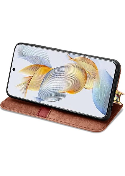 Huawei Onur Için Kılıf 90 5g Cüzdan Fonksiyonu Zarif Iş Moda (Yurt Dışından)