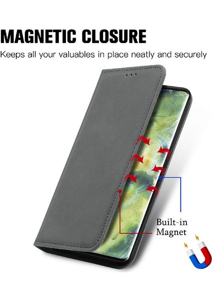 Oppo Bulmak Için Kılıf X2 Deri Kılıf Fermuar Cüzdan Basit Iş Kordon (Yurt Dışından)