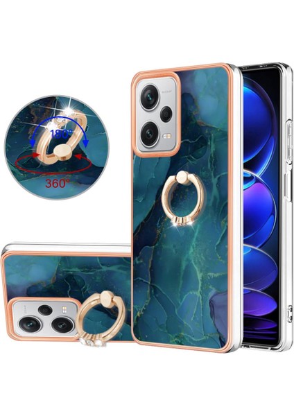 Xiaomi Redmi Için Not 12 Pro Artı Tampon Mermer Darbeye Tpu 360 &deg; (Yurt Dışından)