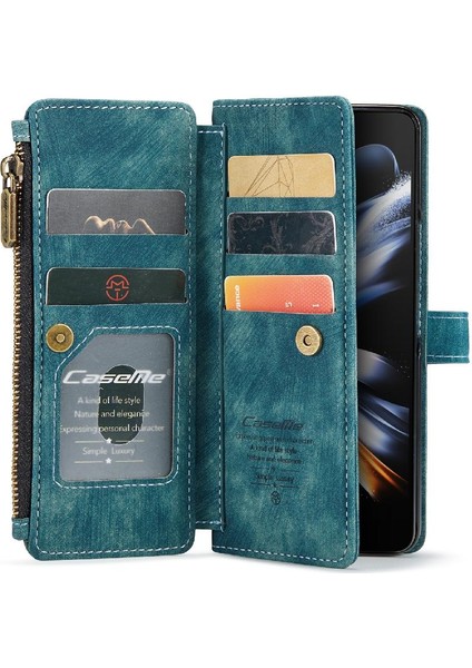 Samsung Galaxy Z Fold 4 5g Sürücüleri Lisans Kart Yuvaları Için Caseme Durumda (Yurt Dışından)