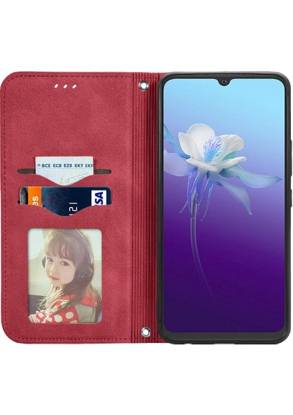 Vivo V20 2021 Fermuar Cüzdan Basit Iş Kordon Deri Kılıf (Yurt Dışından) indirimleri