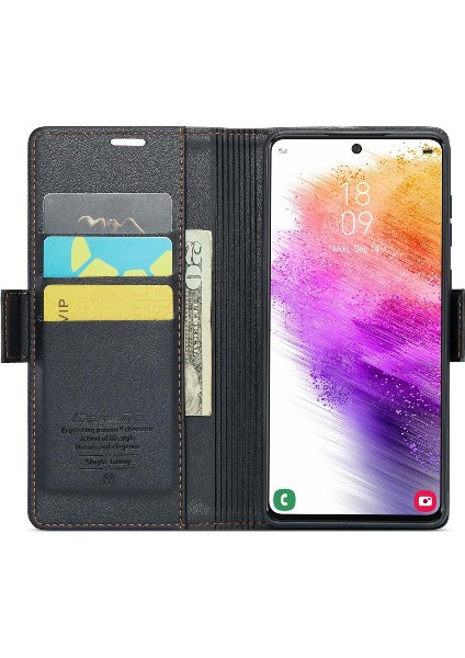 Samsung Galaxy A73 Darbeye Dayanıklı Durumda Kart Yuvası Anti Dolandırıcılık (Yurt Dışından)