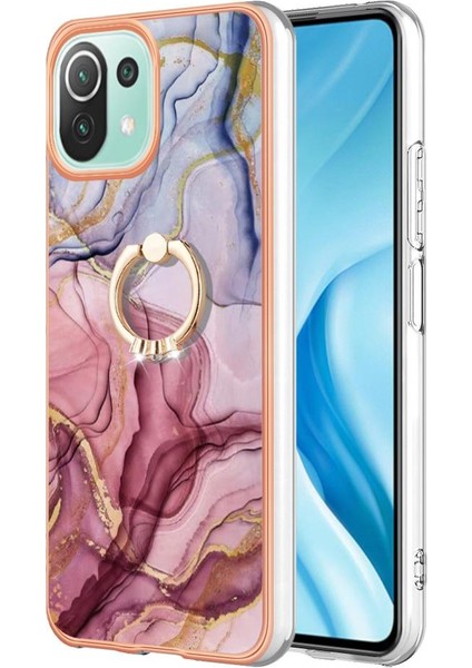 Xiaomi 11 Lite 5g Için Kılıf 360 &deg; Dönebilir Halka Mermer Darbeye Tpu (Yurt Dışından) indirimleri