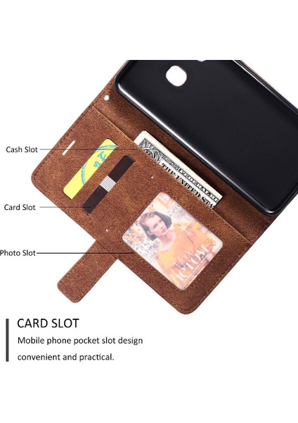 Samsung Galaxy A20 Cüzdan Flip Folio Darbeye Pu Deri Kart (Yurt Dışından)
