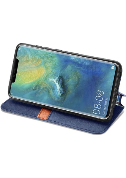 Huawei Mate 20 Için Kılıf Pro Moda Tasarım Cüzdan Fonksiyonu Deri Kılıf (Yurt Dışından)