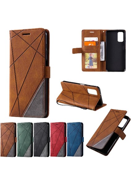Samsung Galaxy A13 4g Manyetik Pu Deri Cüzdan Flip Folio Kart (Yurt Dışından)