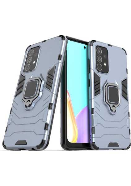 Samsung Galaxy A52 5g Kickstand Için Kılıf 360 &deg; Dönen Halka Darbeye Damla (Yurt Dışından)