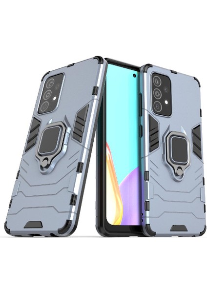 Samsung Galaxy A52 5g Kickstand Için Kılıf 360 &deg; Dönen Halka Darbeye Damla (Yurt Dışından)