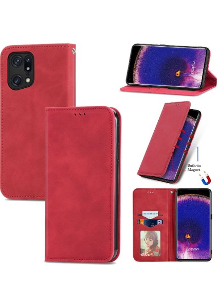 Oppo Bulmak Için Kılıf X5 Deri Kılıf Kordon Fermuar Cüzdan Basit Iş (Yurt Dışından)