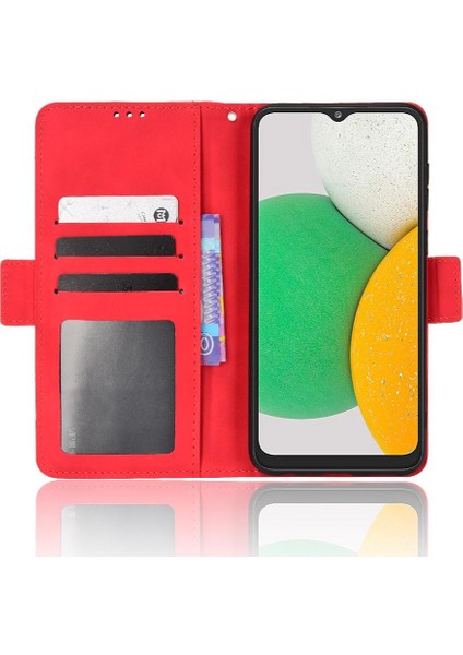 Samsung Galaxy A03 Çekirdek Ayarlanabilir Ayrılabilir Kart Tutucu Manyetik Kapatma (Yurt Dışından)