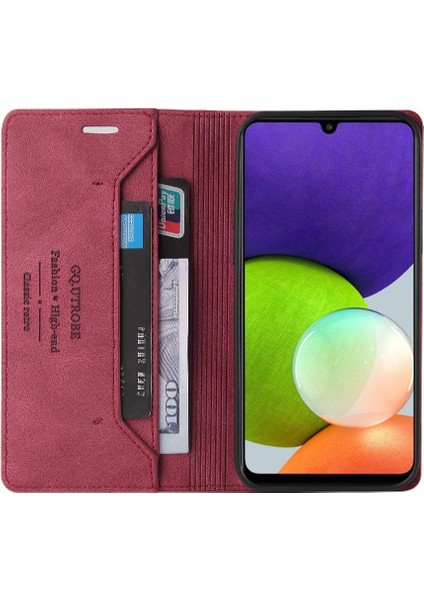 Samsung Galaxy A22 4g Premium Deri Premium Deri Kickstand (Yurt Dışından) fırsatları