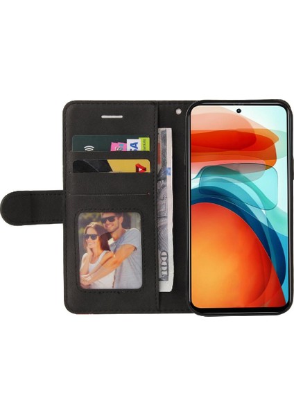 Kart Yuvası Standı Kickstand Koruyucu Pu ile Xiaomi Poco X3 Gt Için Kılıf (Yurt Dışından)