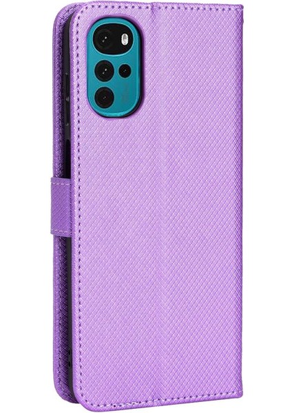 Motorola Moto G22 Manyetik Cüzdan Kart Tutucu Kickstand Kapak Için Kılıf (Yurt Dışından) modelleri