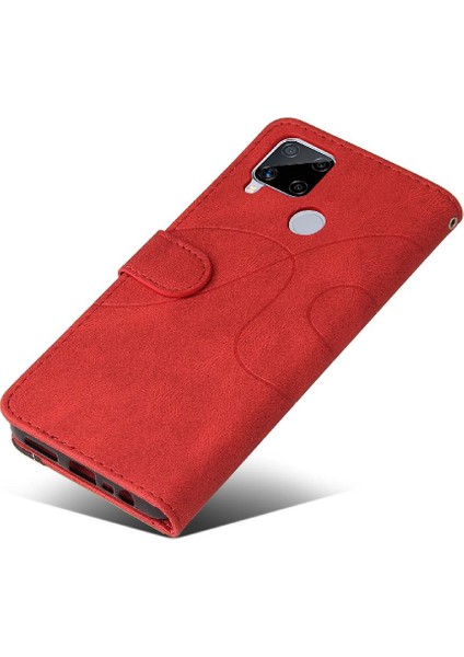 Kart Yuvası Standı Iki Renkli Realme C15 Kickstand Koruyucu Kılıf (Yurt Dışından) fiyatları