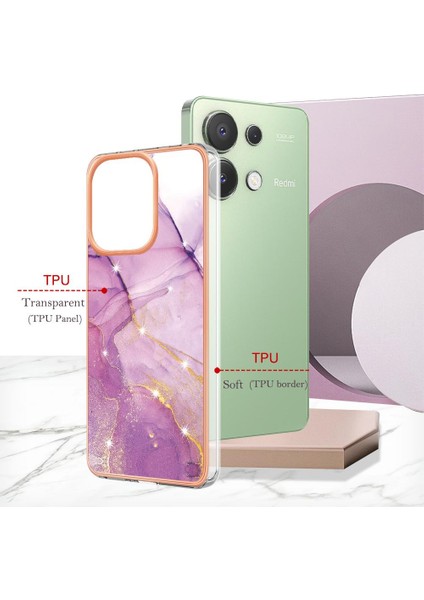 Xiaomi Redmi Için Not 13 4g Mermer Desen Yumuşak Tampon Koruma Tpu (Yurt Dışından) indirimleri