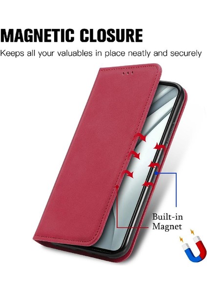 Infinix Not 8 Deri Çanta Basit Iş Cüzdan Kordon Için Kılıf (Yurt Dışından) modelleri