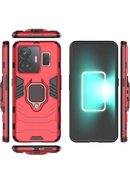Realme Gt Neo 5 Askeri Damla Koruma 360 &deg; Dönen Halka Kapak (Yurt Dışından) modelleri