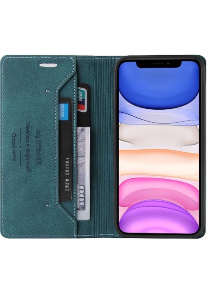 IPhone 11 Için Kılıf Premium Deri Premium Deri Kickstand Iki Kart (Yurt Dışından) indirimleri
